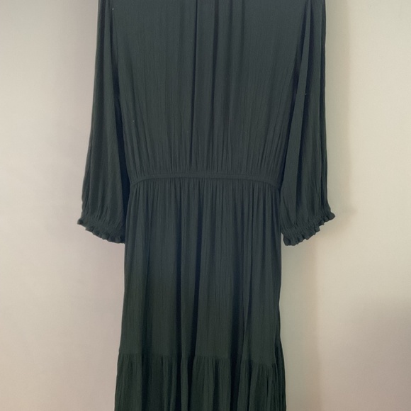 KNOX ROSE DARK GREEN HOLIDAY DRESS SMALL EXCELLENT - Picture 4 of 4